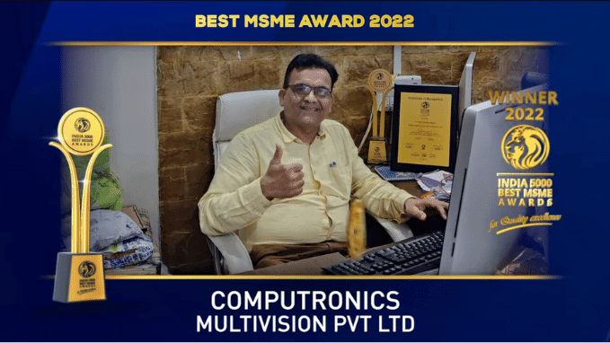 Computronics Multivision Pvt Ltd: Powering Innovation as India's Best MSME of 2022