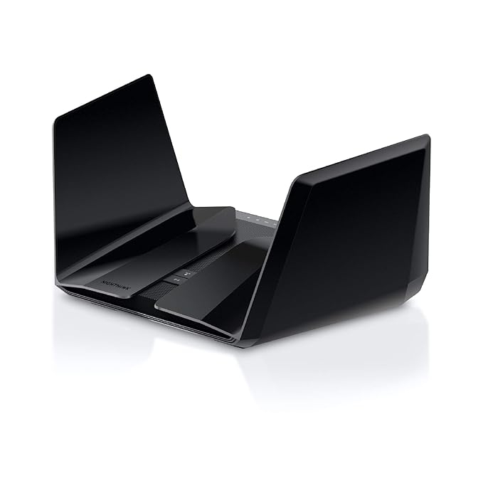 NETGEAR Nighthawk AX12 12-Stream WiFi 6 Router (RAX120) - AX6000 Wireless Speed (up to 6Gbps) | Coverage for Large-to-Very Large Homes, 3500 sq. ft. | 4 x 1G, 1 x 2.5/5G Ethernet Ports | 2 x 3.0 USB