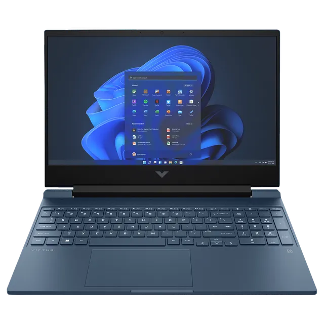 HP Victus Gaming Laptop, 12th Gen Intel Core i7-12650H, 4GB RTX 3050 GPU, 15.6-inch (39.6 cm), FHD, IPS, 144Hz, 16GB DDR4, 1TB SSD, Backlit KB, B&O, Dual Speakers (MSO, Blue, 2.29 kg), fa1402TX