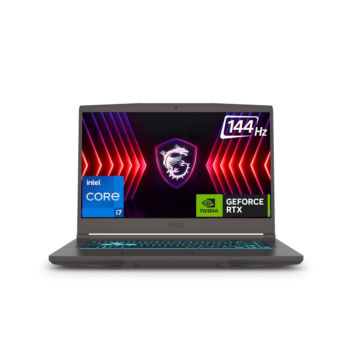 MSI Thin 15 Gaming Laptop, 13th Gen Intel Core i7-13620H, 40 cm (15.6") FHD 144Hz, 16GB RAM, 1TB NVMe SSD, NVIDIA GeForce RTX 3050 6GB, Windows 11 Home, Cosmos Gray, 1.86 kg (B13UDX-126IN)