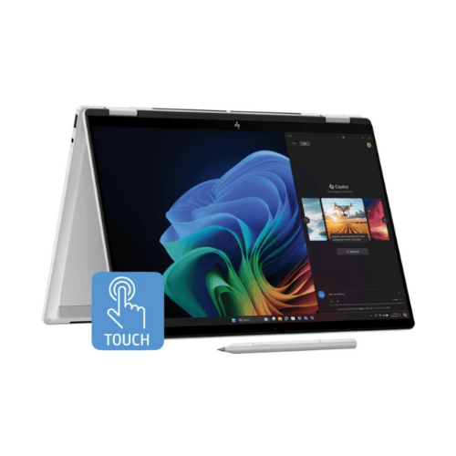 HP Omnibook X Flip 14-fm0058TU | Ultra 5-226V | 16GB LPDDR5X | 512GB SSD | Intel Arc 130V GPU | 14" 3K OLED Touch | Next Gen AI PC | Meteor Silver