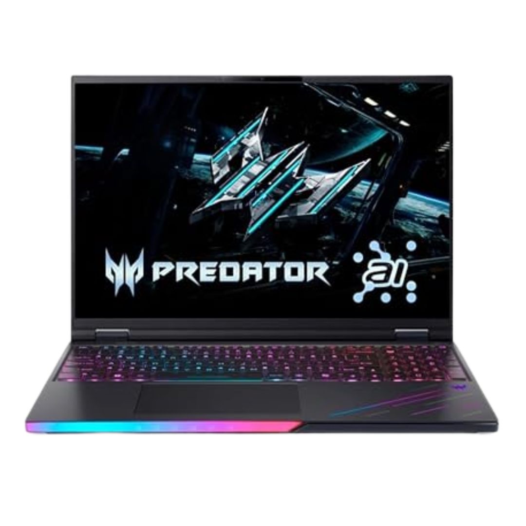 Acer Predator Helios 16 AI | Intel Core Ultra 9 275HX | RTX 5090 24GB | 32GB RAM | 2TB SSD | 16" WQXGA OLED 240Hz | Windows 11 Home | Abyssal Black | PH16-73