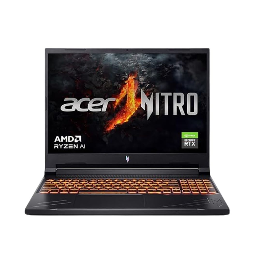 Acer Nitro V 16 AI | AMD Ryzen 7 260HS | RTX 5050 8GB | 16GB DDR5 | 1TB SSD | 16" WUXGA IPS 180Hz | Windows 11 Home | Obsidian Black |