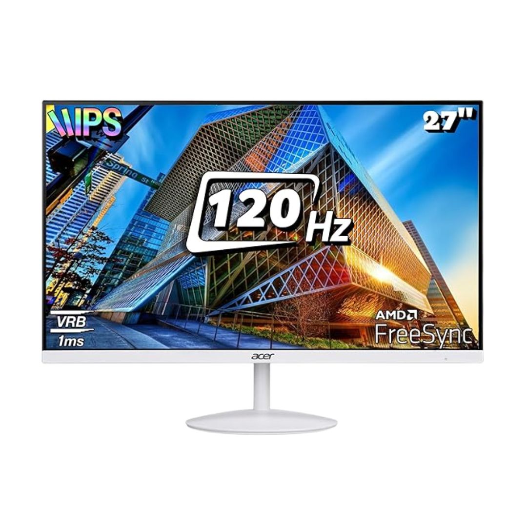 Acer SA272 G0 27″ Full HD IPS Ultra-Slim Monitor | 120Hz | 1ms VRB | Adaptive Sync | Stereo Speakers | Eye Care