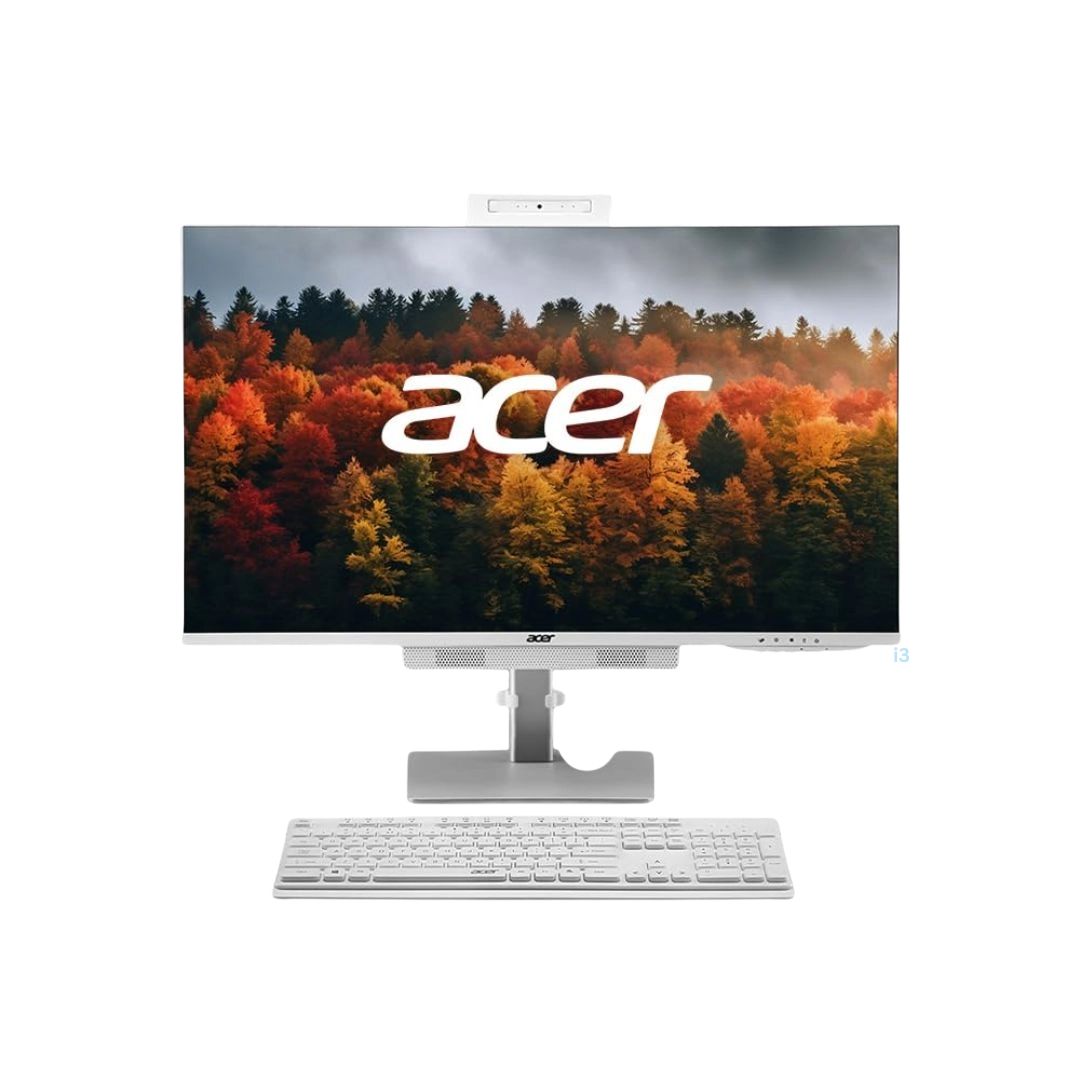 Acer Aspire C27 All-in-One Desktop | Intel Core i7-13620H | 16GB DDR4 RAM | 1TB SSD | 27" FHD IPS | Windows 11 Home | MS Office | Wireless Keyboard & Mouse | UD.311SI.00Y
