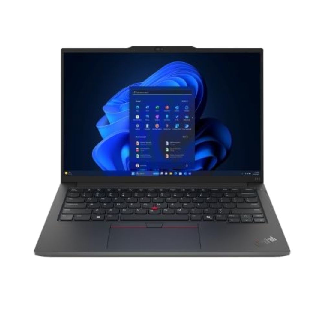 Lenovo ThinkPad E14 (AMD Ryzen™ 5 7535HS, 16GB RAM, 512GB SSD) 14″ WUXGA IPS Thin & Light Laptop – OEM Installed Windows 11 Home & MS Office 2024, Backlit Keyboard, Fingerprint Reader, 300 Nits, Graphite Black