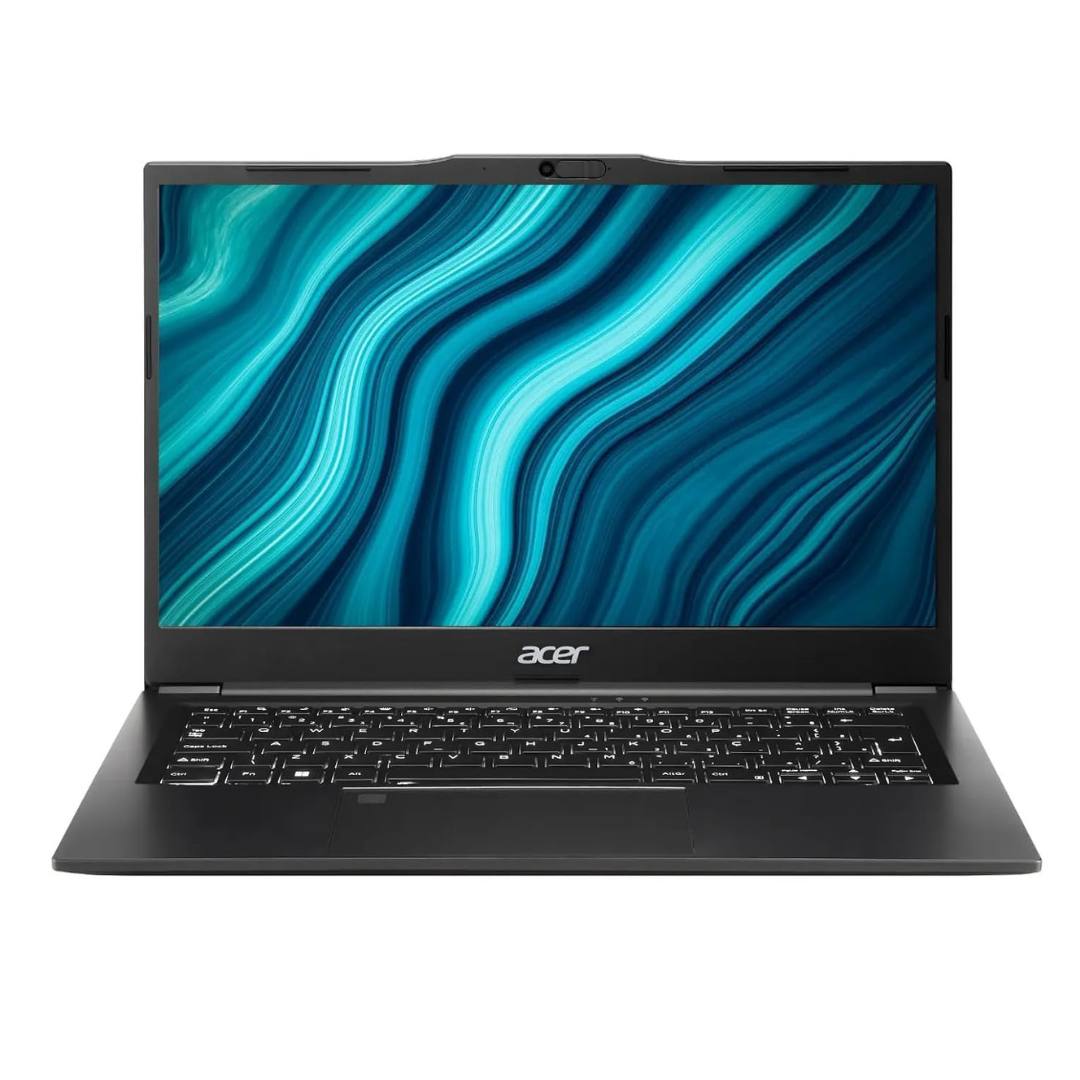 Acer TravelLite TL04-41M, AMD Ryzen 5 7430U Laptop, 8GB DDR4 RAM, 512GB SSD, 14 Inch FHD IPS Display, Windows 11 Pro, WiFi 6, Black, UN.36HSI.002